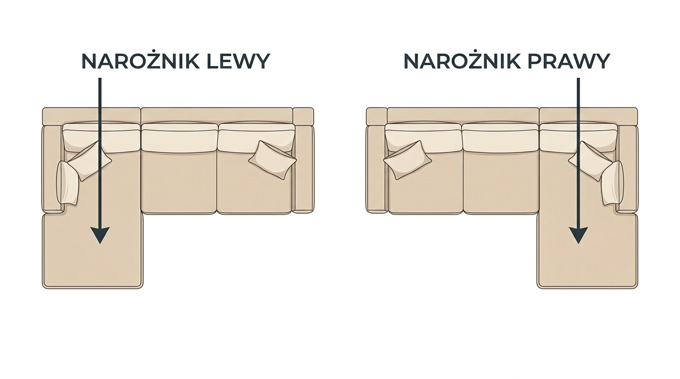 Narożnik lewy czy prawy?